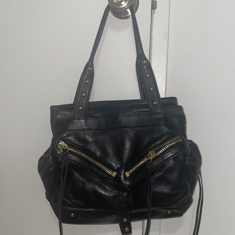 Botkier black leather handbag